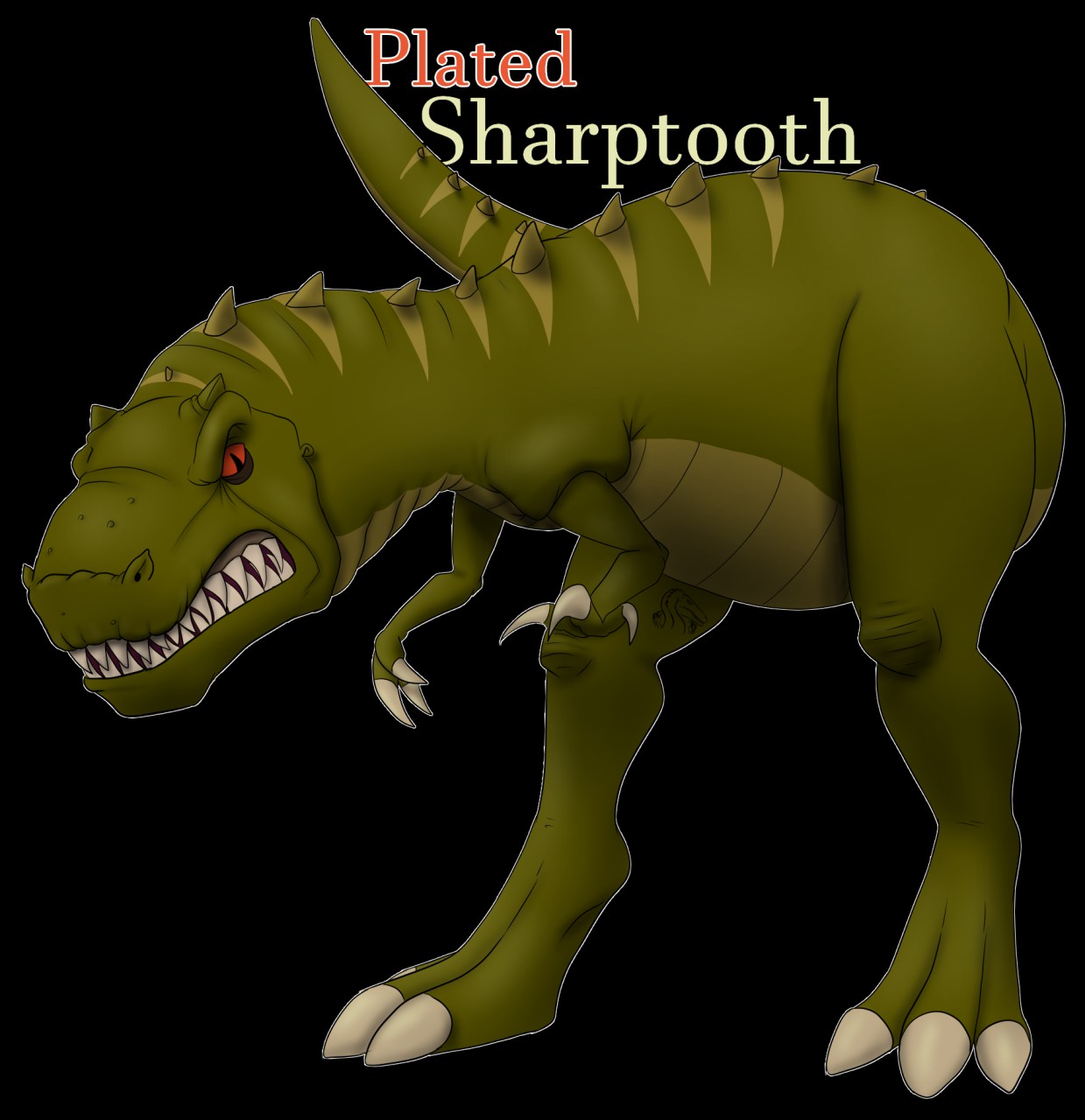 Plated sharptooth