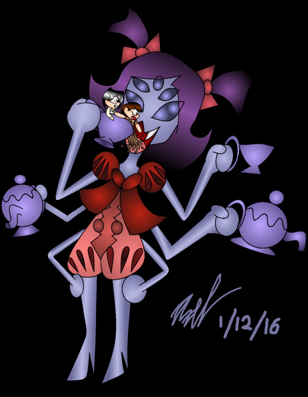 Little BIG Miss Muffet Tea Treats (Undertale) by AxelDK64 -- Fur Affinity  [dot] net