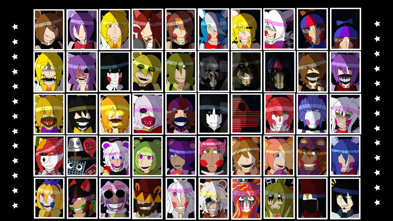 A ULTIMATE CUSTOM NIGHT DE FNAF VERSÃO ANIME!