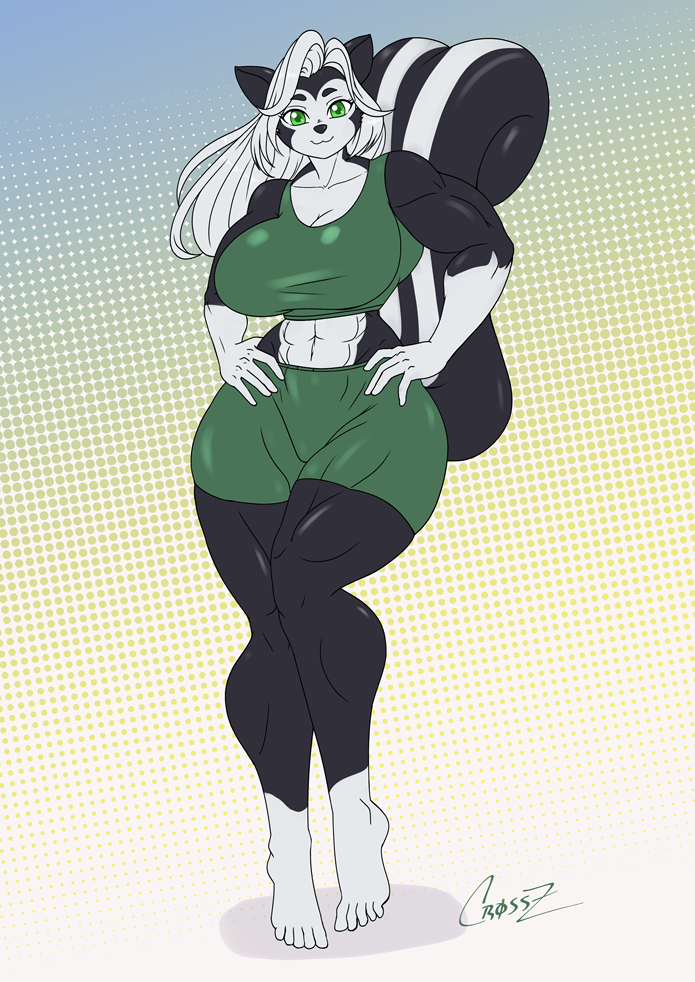 Strong Skunk girl