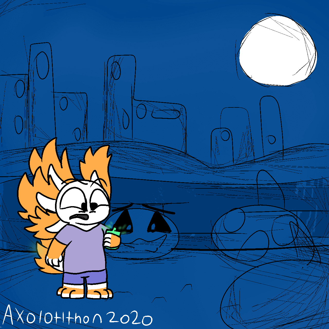 The Cursed Patch (Transformation Animation) by Axolotlthon -- Fur Affinity  [dot] net
