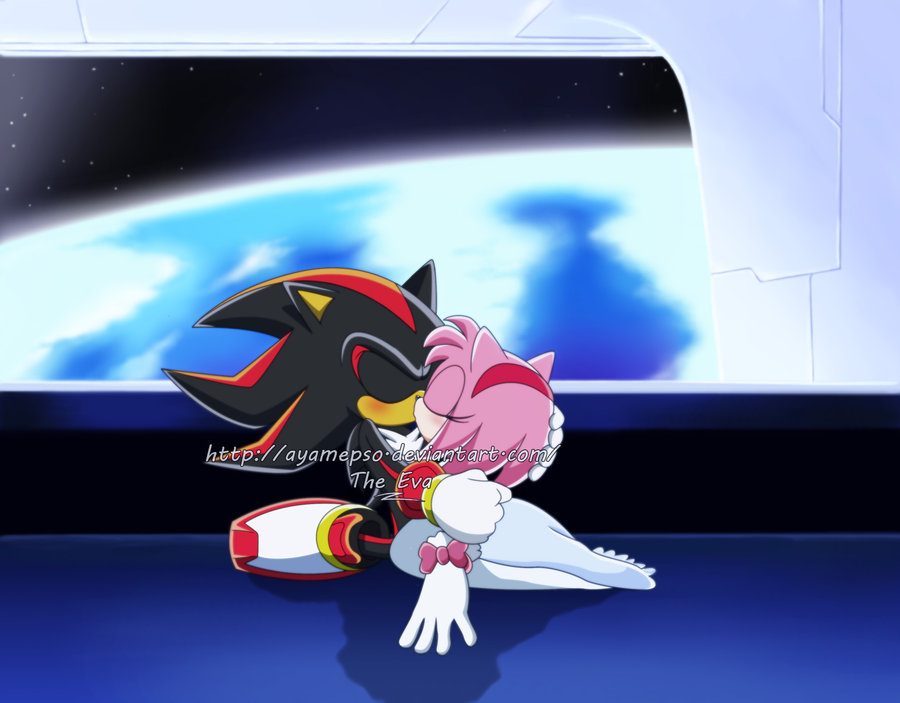 Shadow and Amy and Sonic