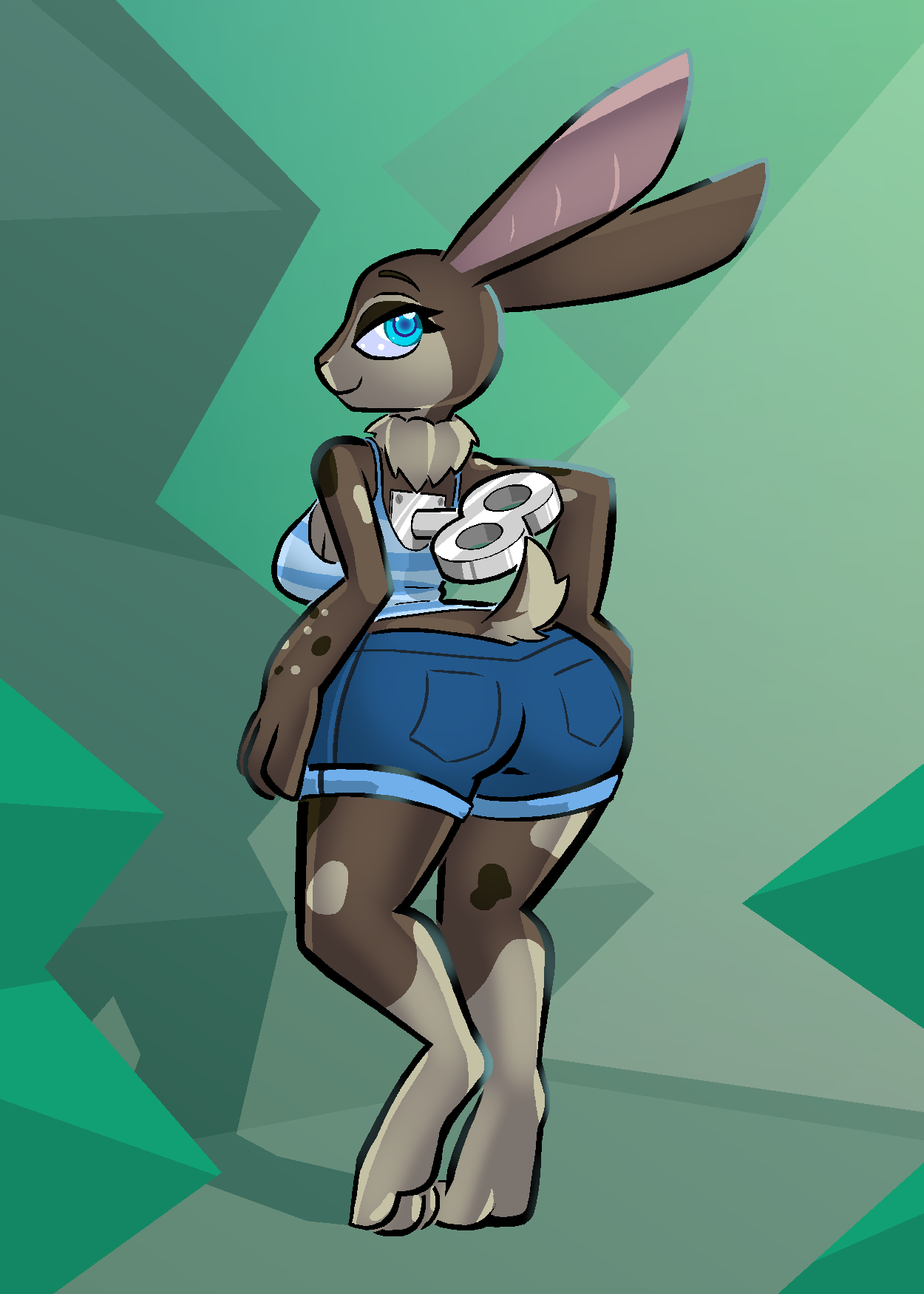 Oreo - Robot Bunny Butt by Aygee -- Fur Affinity [dot] net