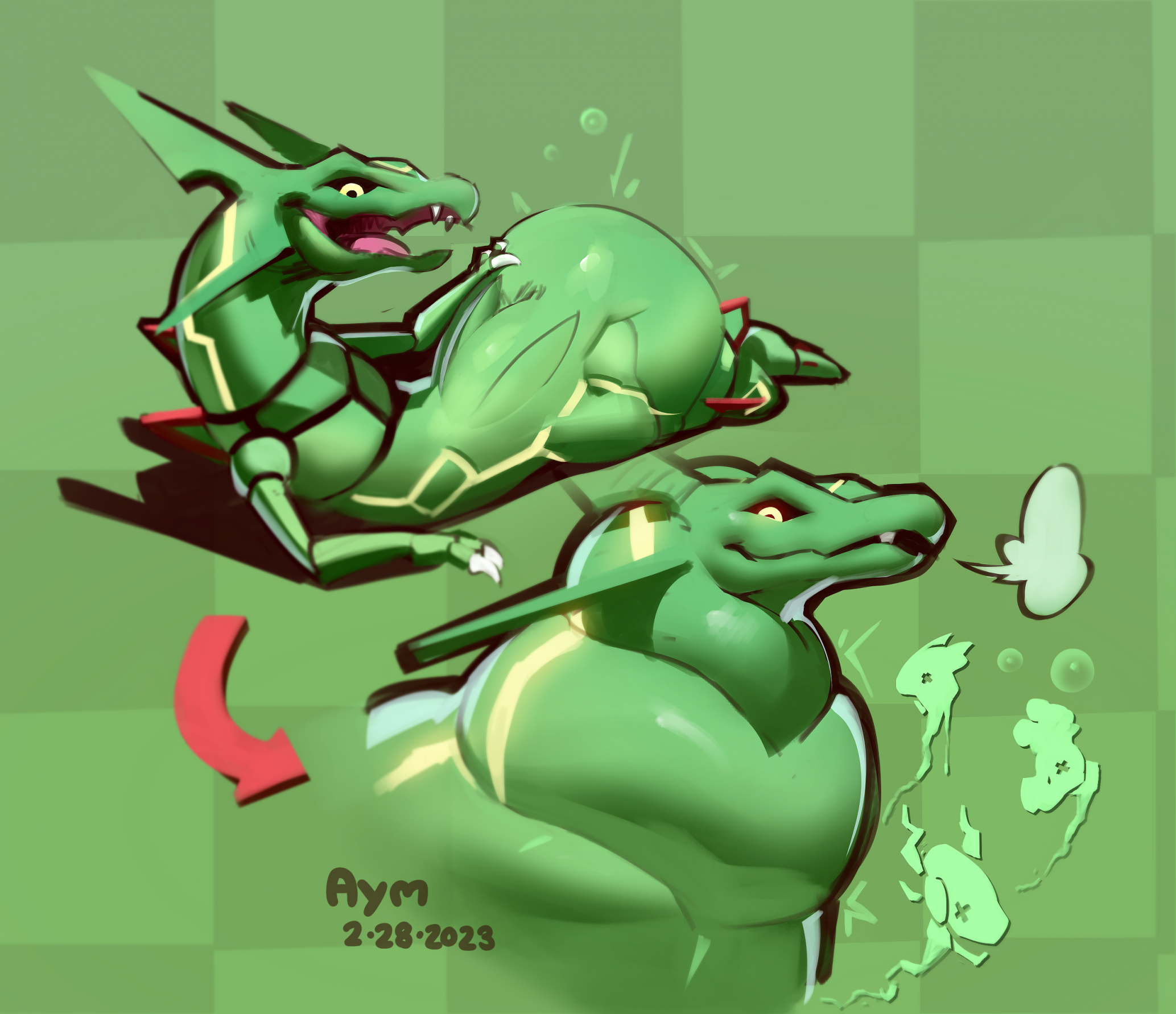 Rayquaza vore