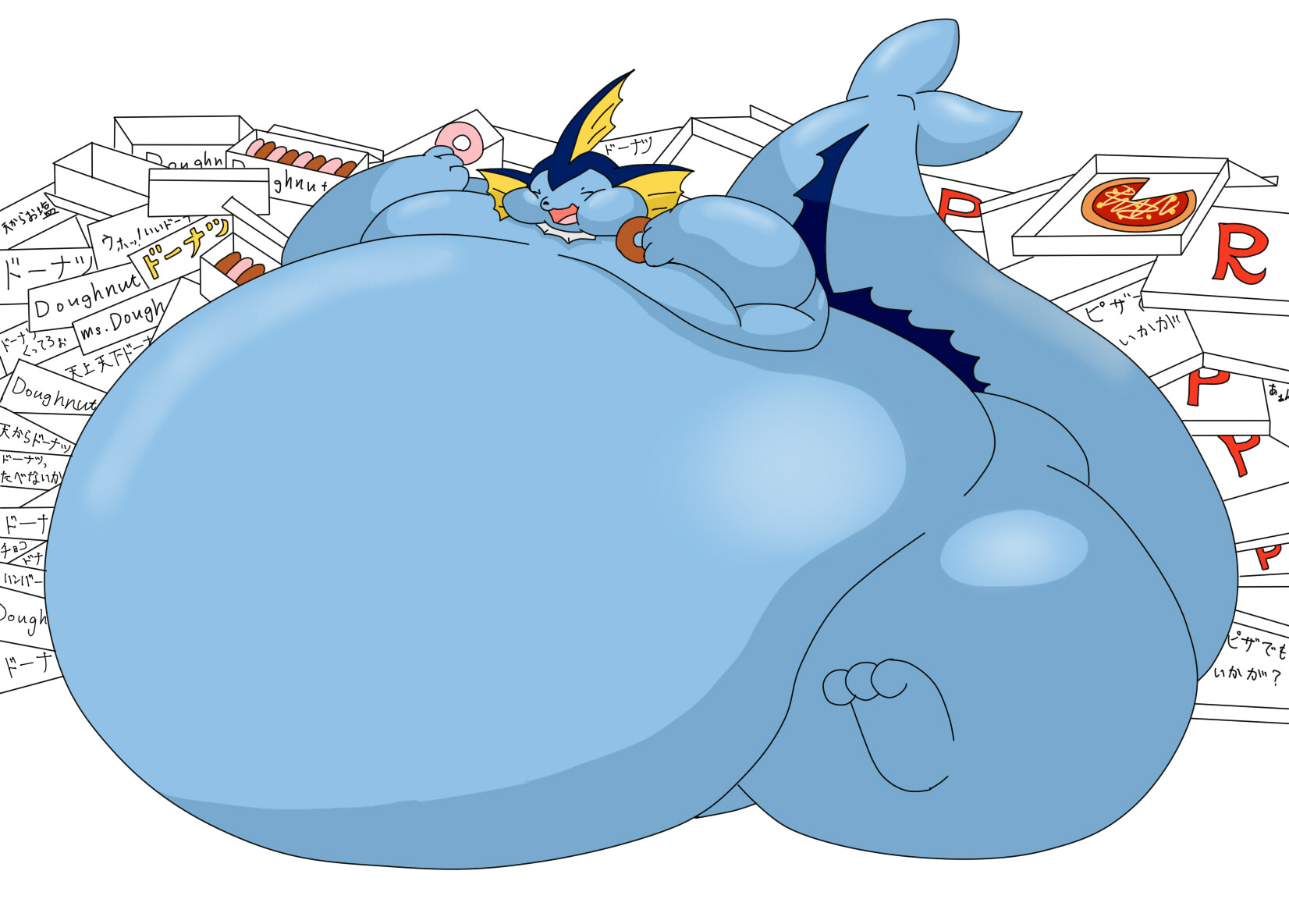 Click to change the View. fat vaporeon. 