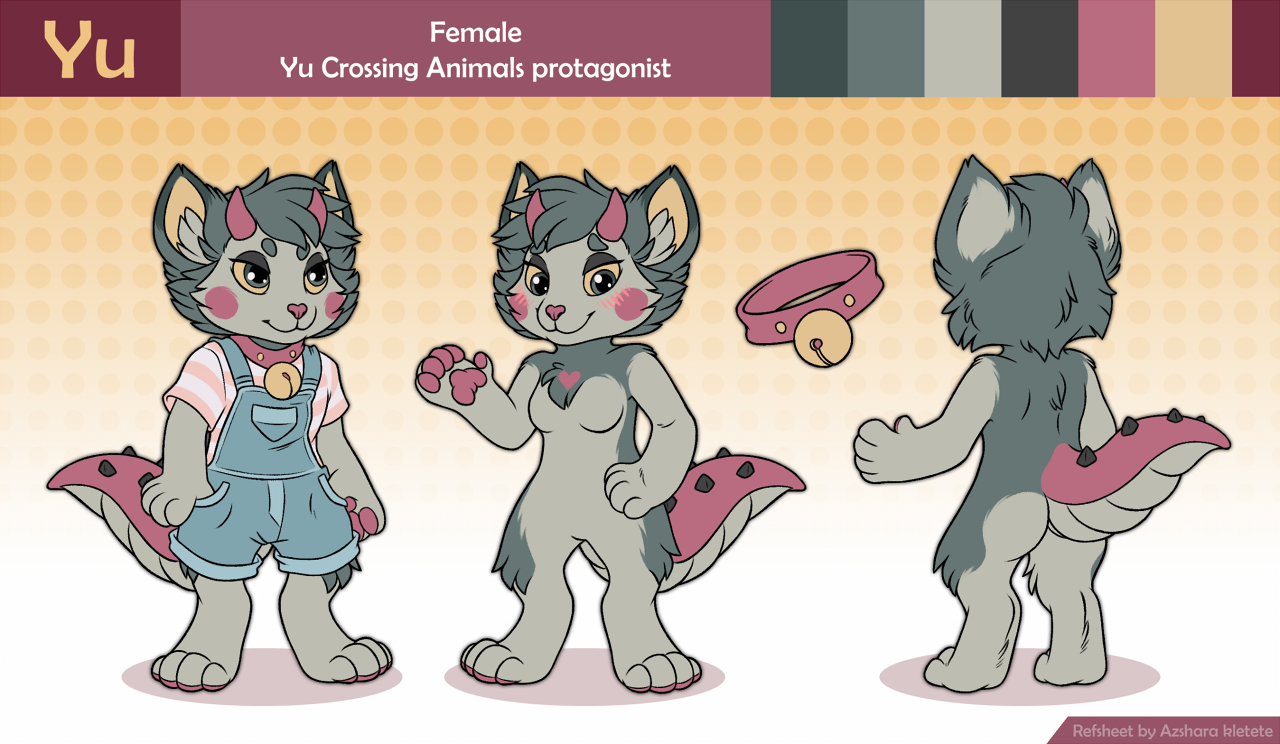 C]Yu reference sheet by Azshara_kletete -- Fur Affinity [dot] net