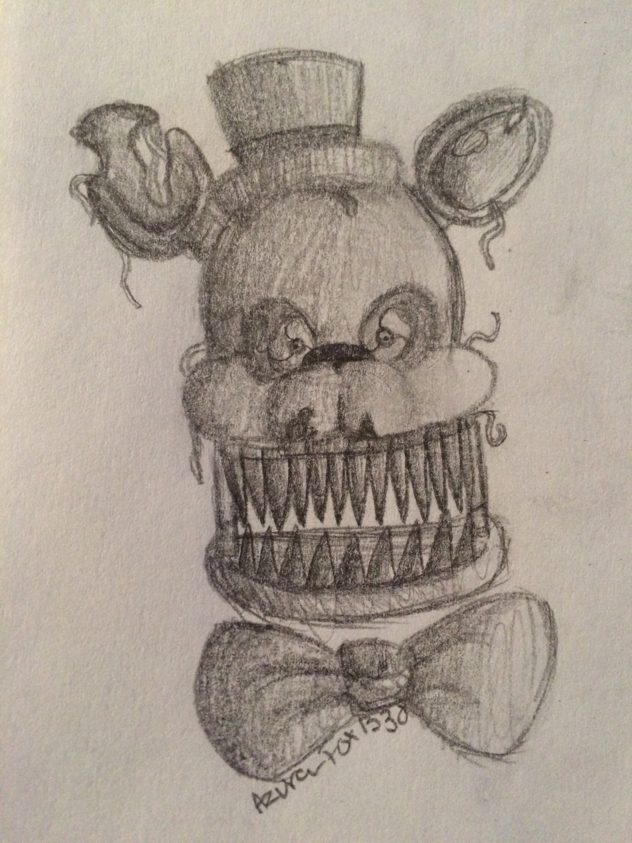 Nightmare Fredbear and Puppet Draws by nr0r -- Fur Affinity [dot] net