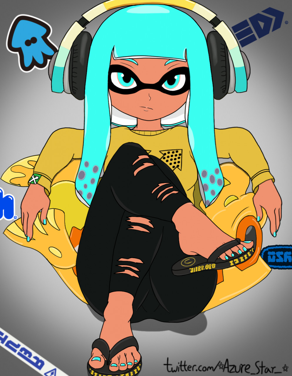 Cerulean Splatoon 3 by AzureAlpha Fur Affinity dot net