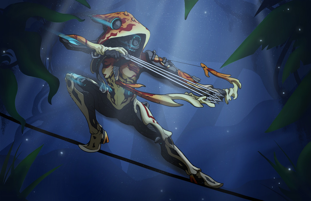 Warframe ivara art фото 114