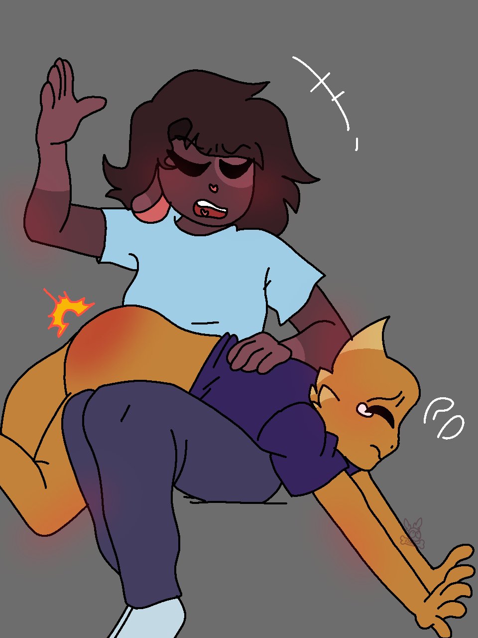 Spanking by Babybonez -- Fur Affinity [dot] net