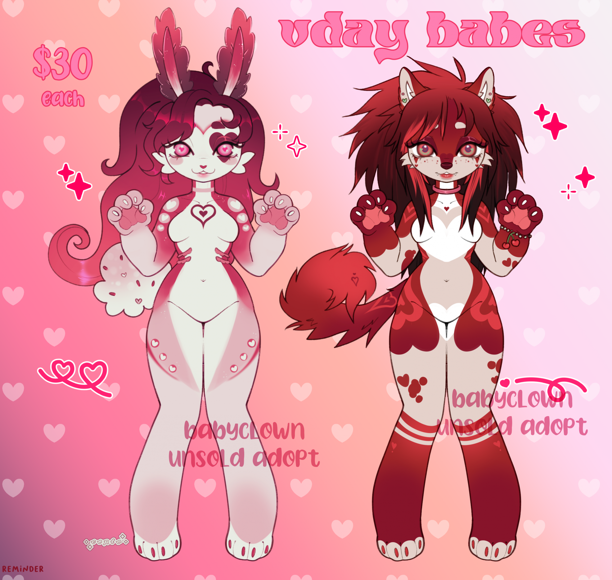 $30 Vday Adopts