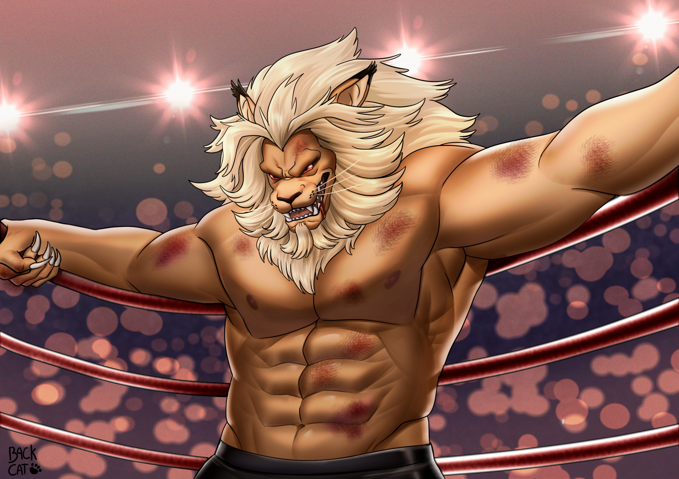 Beast King One-Punch Man by backcat -- Fur Affinity [dot] net