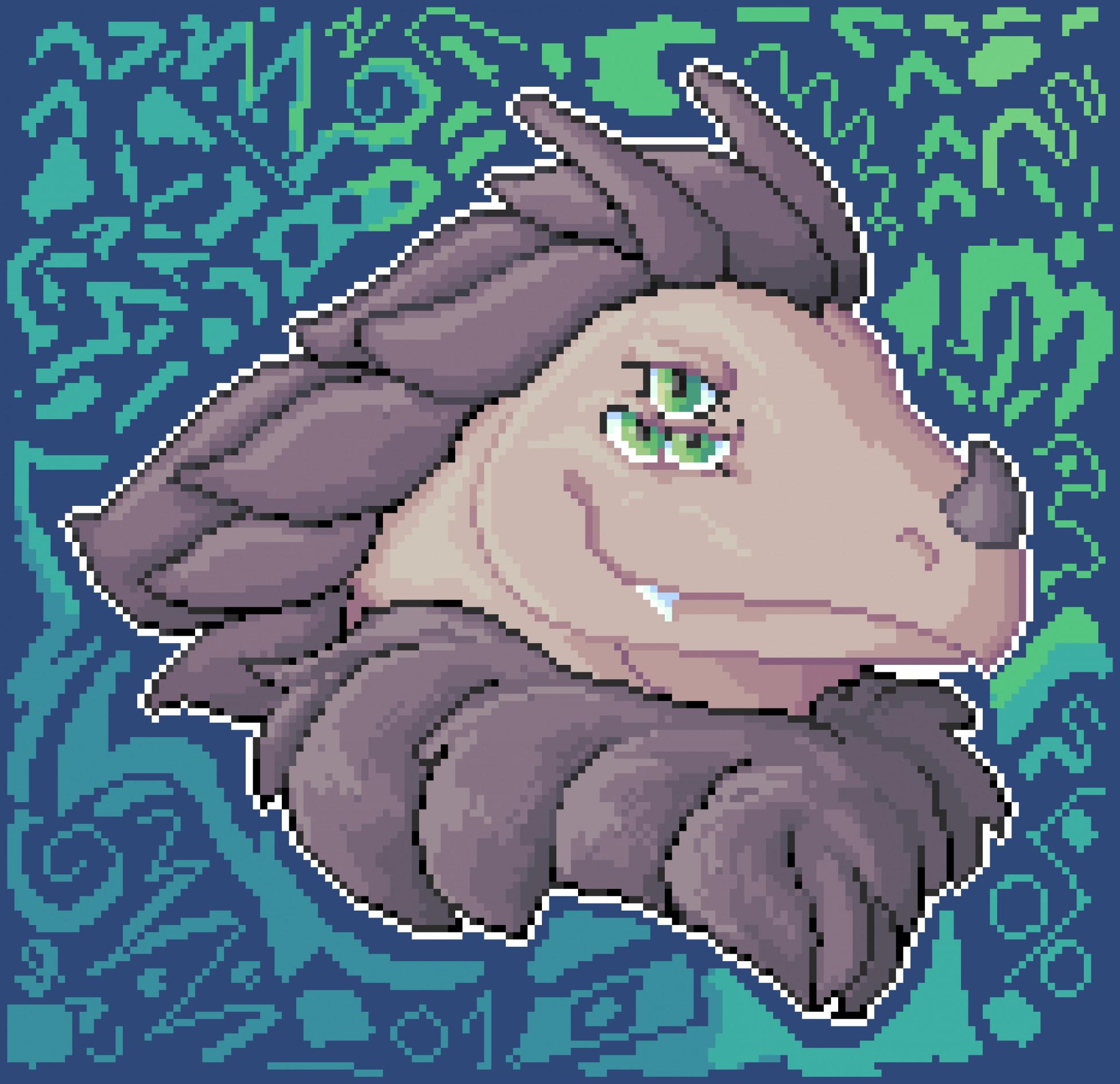 [Comm] - Pixelart Heashot Pagunistic