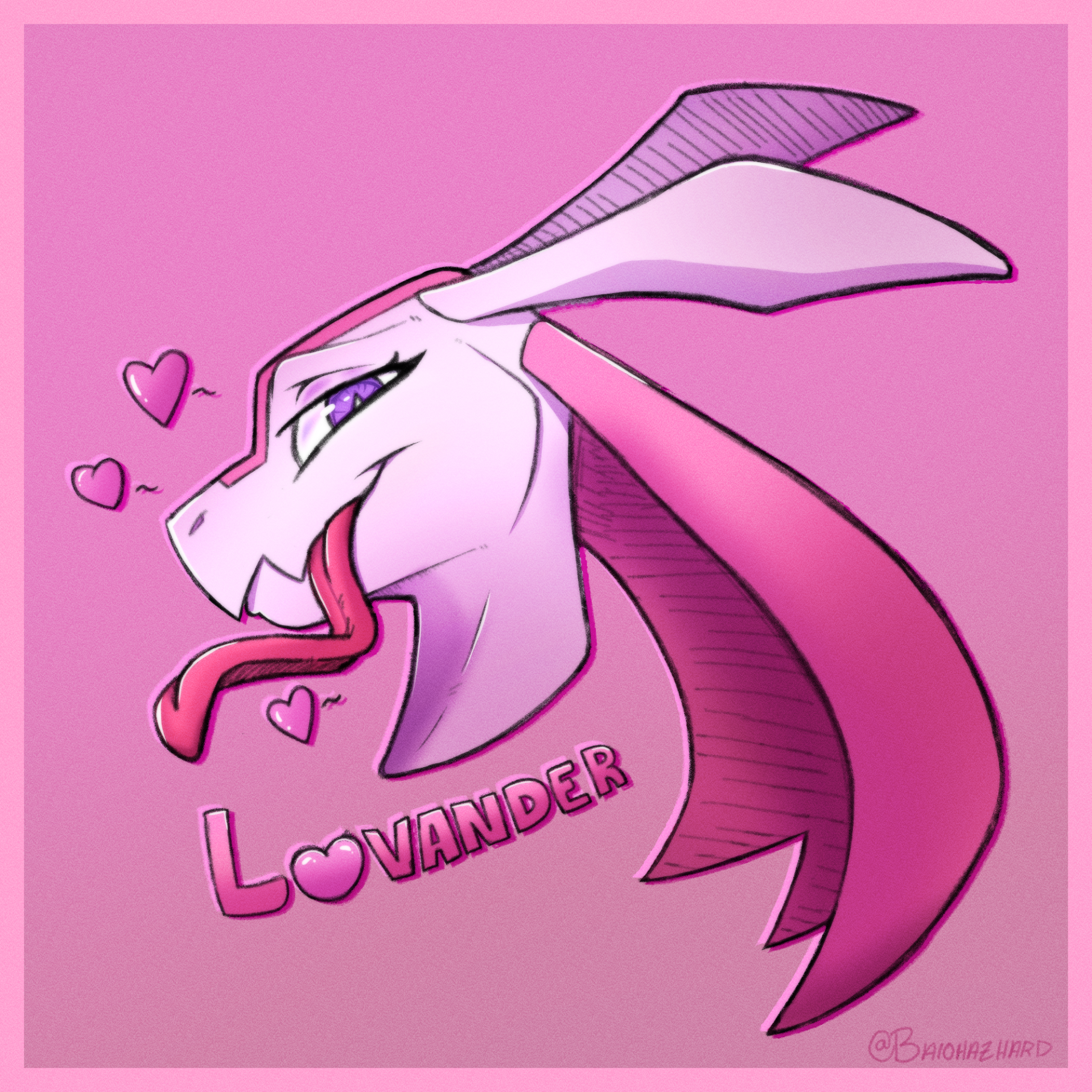 Lovander Headshot by Baiohazhard -- Fur Affinity [dot] net