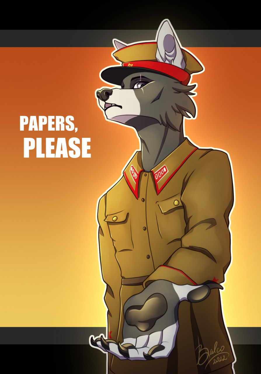 Papers, Please by Dr_Nowak -- Fur Affinity [dot] net