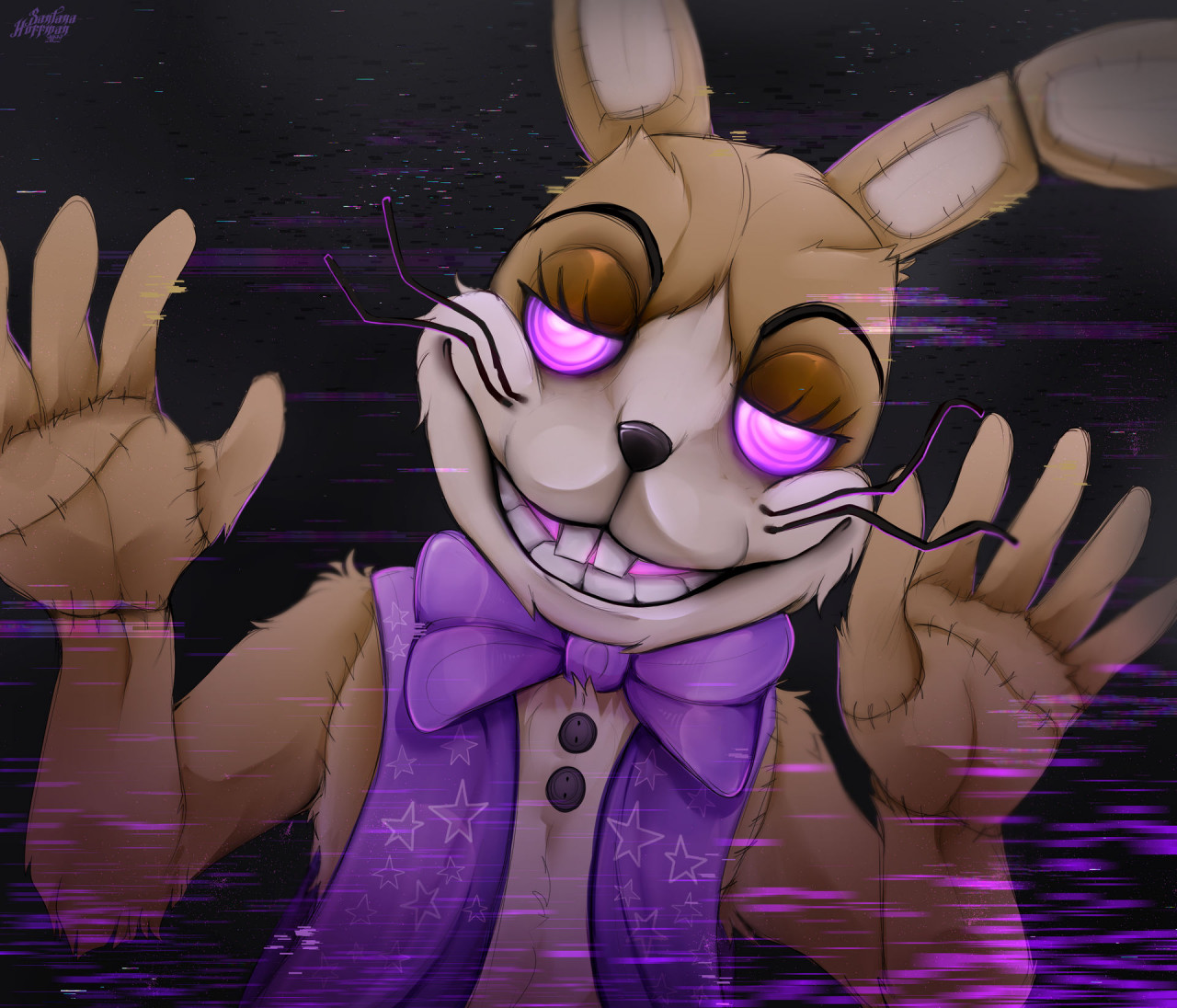 Glitchtrap by BanzaiWeber -- Fur Affinity [dot] net