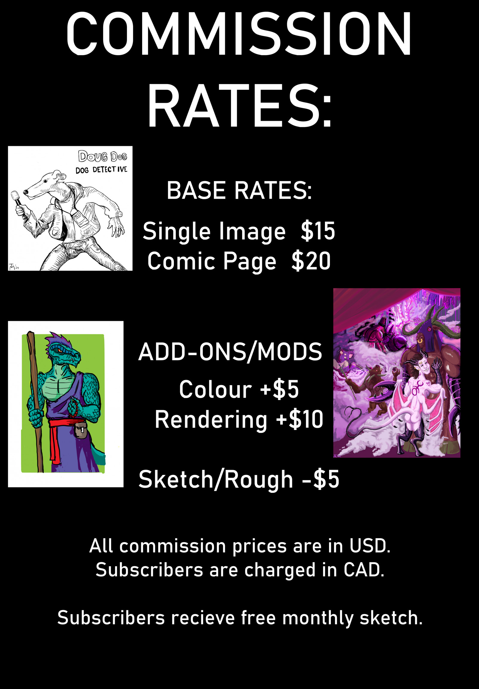 SET COMM PRICES