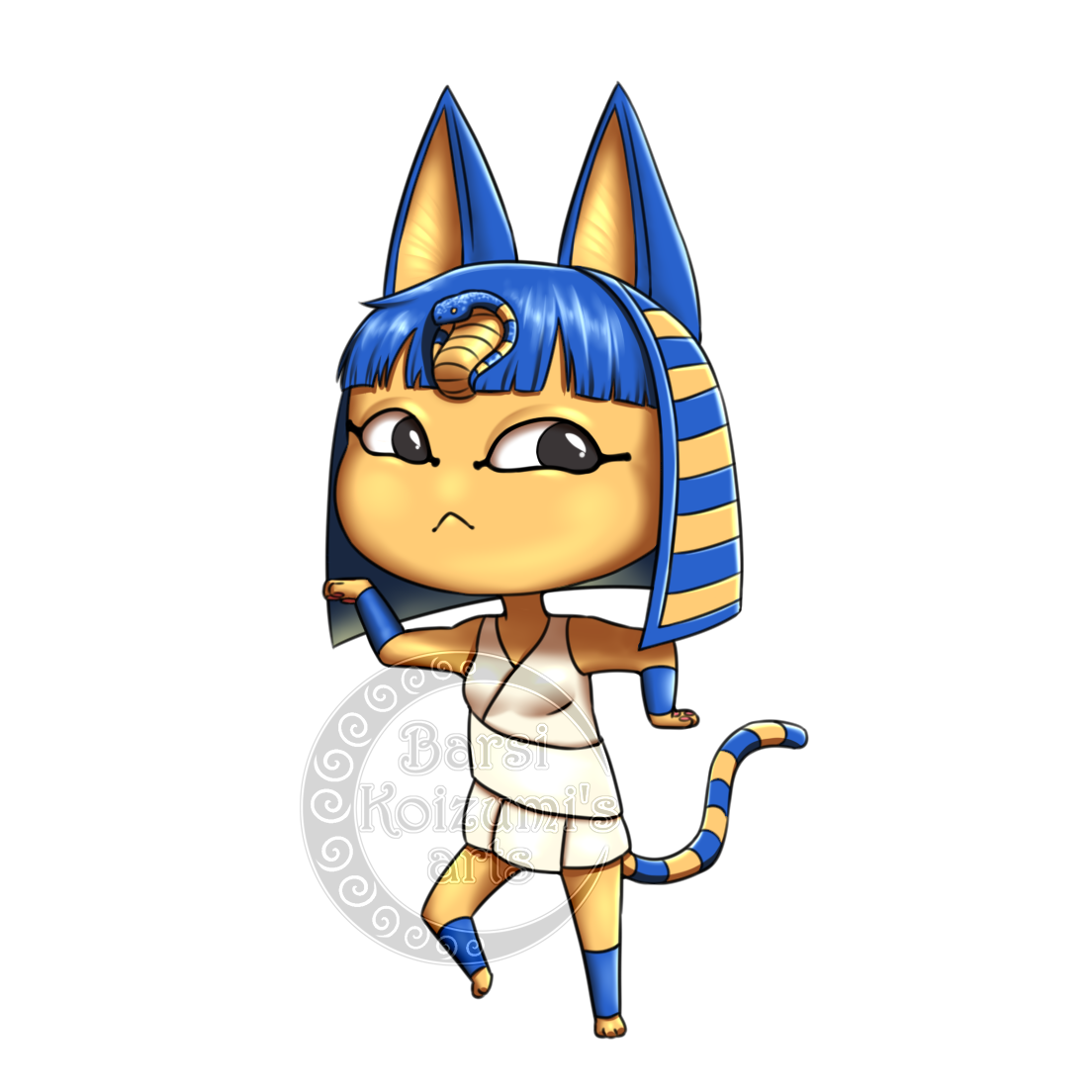 Ankha Animal Crossing New Horizons by Barsi_Koizumi -- Fur Affinity [dot]  net