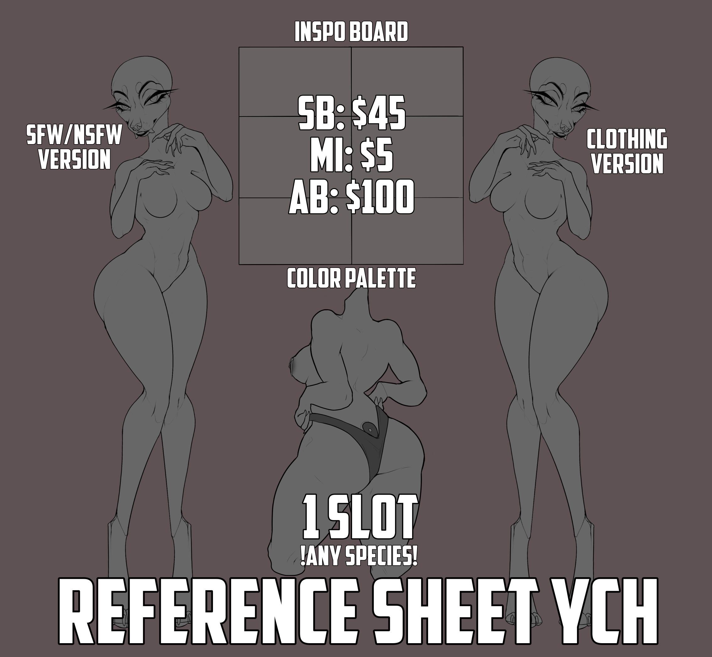 Reference Sheet Ych- Closed by Basic.boku -- Fur Affinity [dot] net
