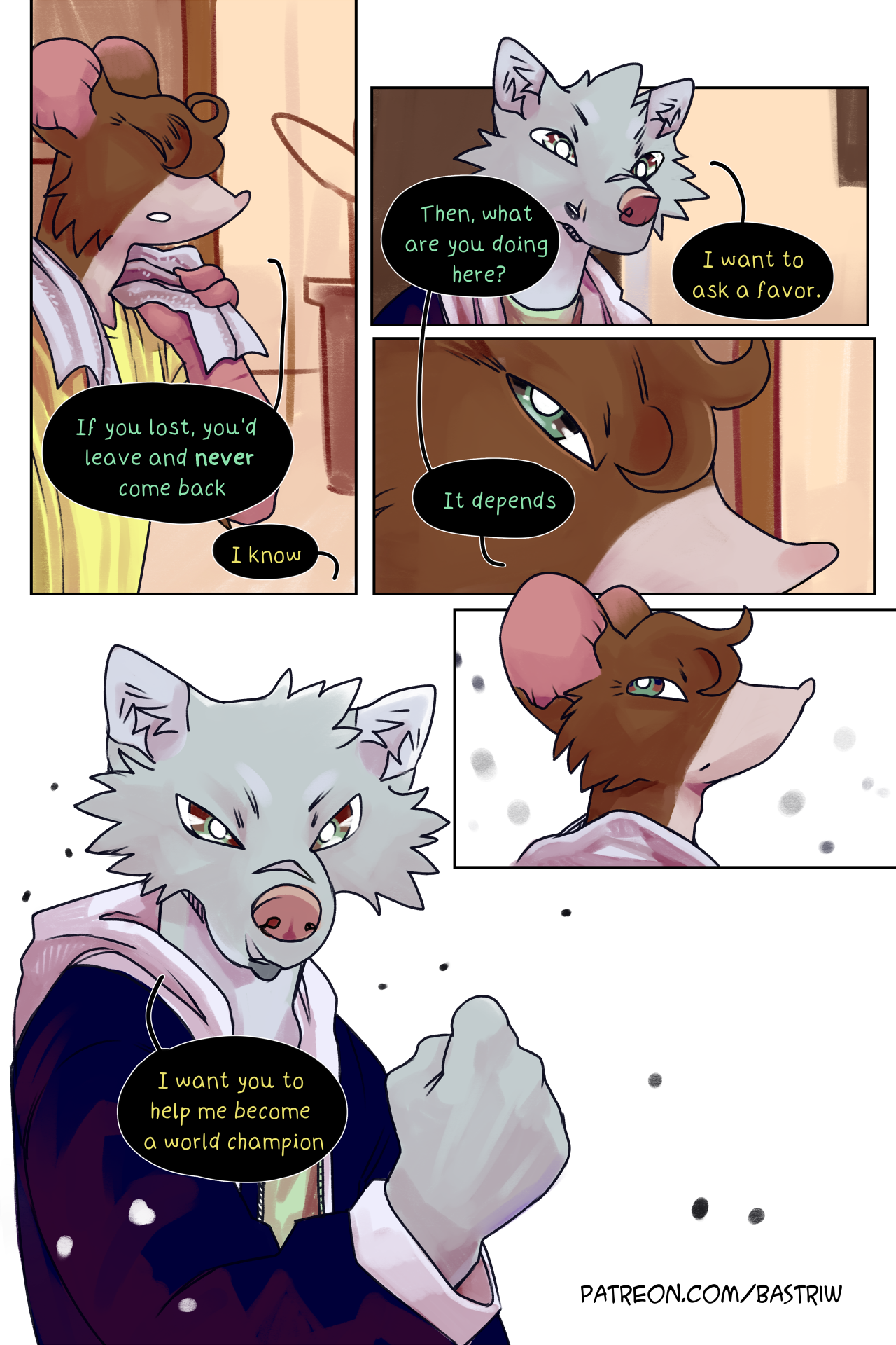 Red Fang Page 100 By Bastriw -- Fur Affinity [Dot] Net