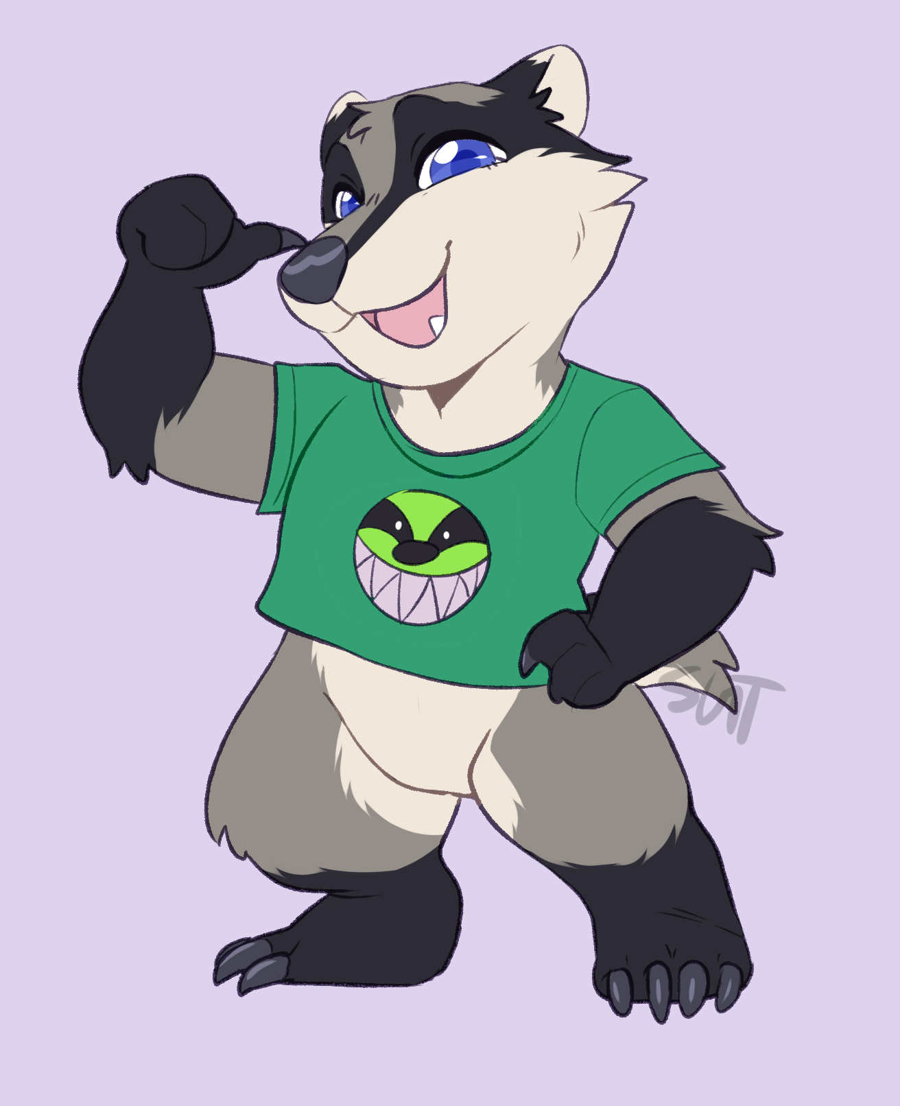 Baz Chibi - by CrazyBear by BazBadger -- Fur Affinity [dot] net