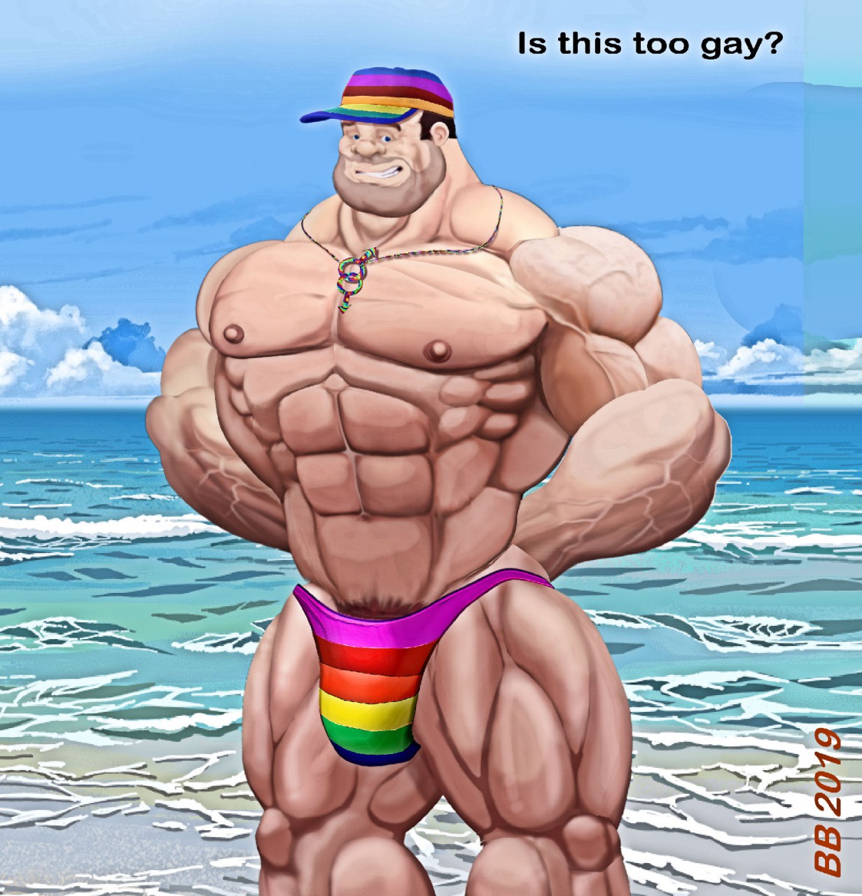 Too gay? by BB -- Fur Affinity [dot] net