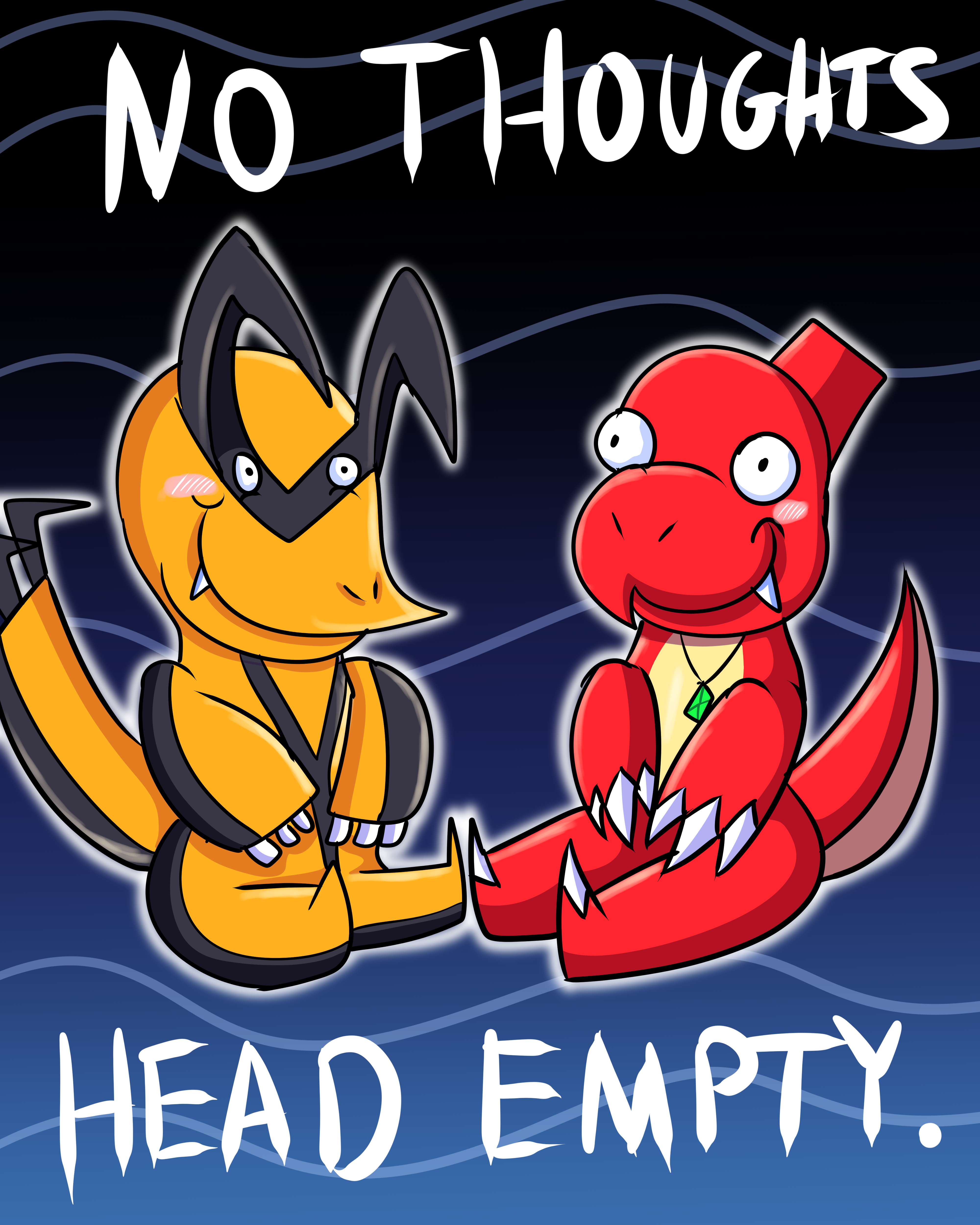 Pokemon, No Thoughts Head Empty