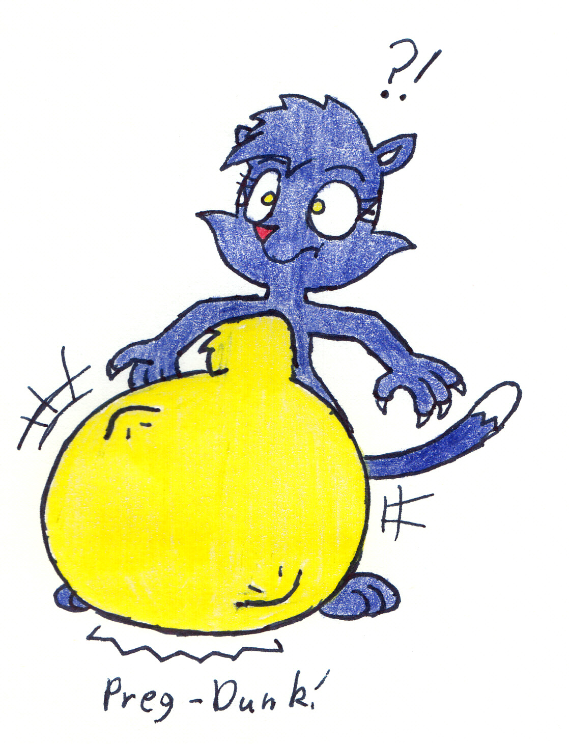 Suddenly Pregnant Nockerig by Be11m -- Fur Affinity [dot] net