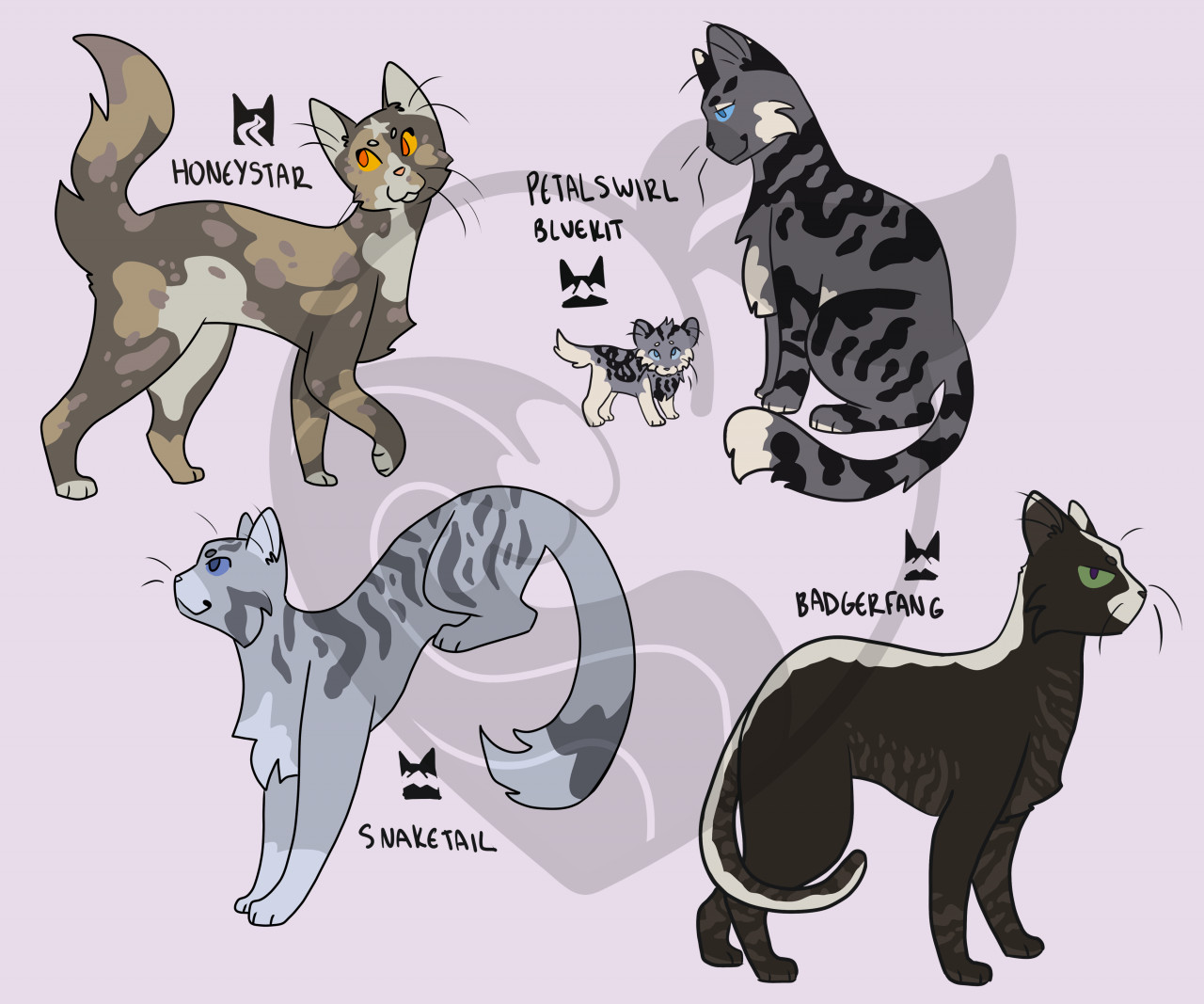 Warrior Cats Designs