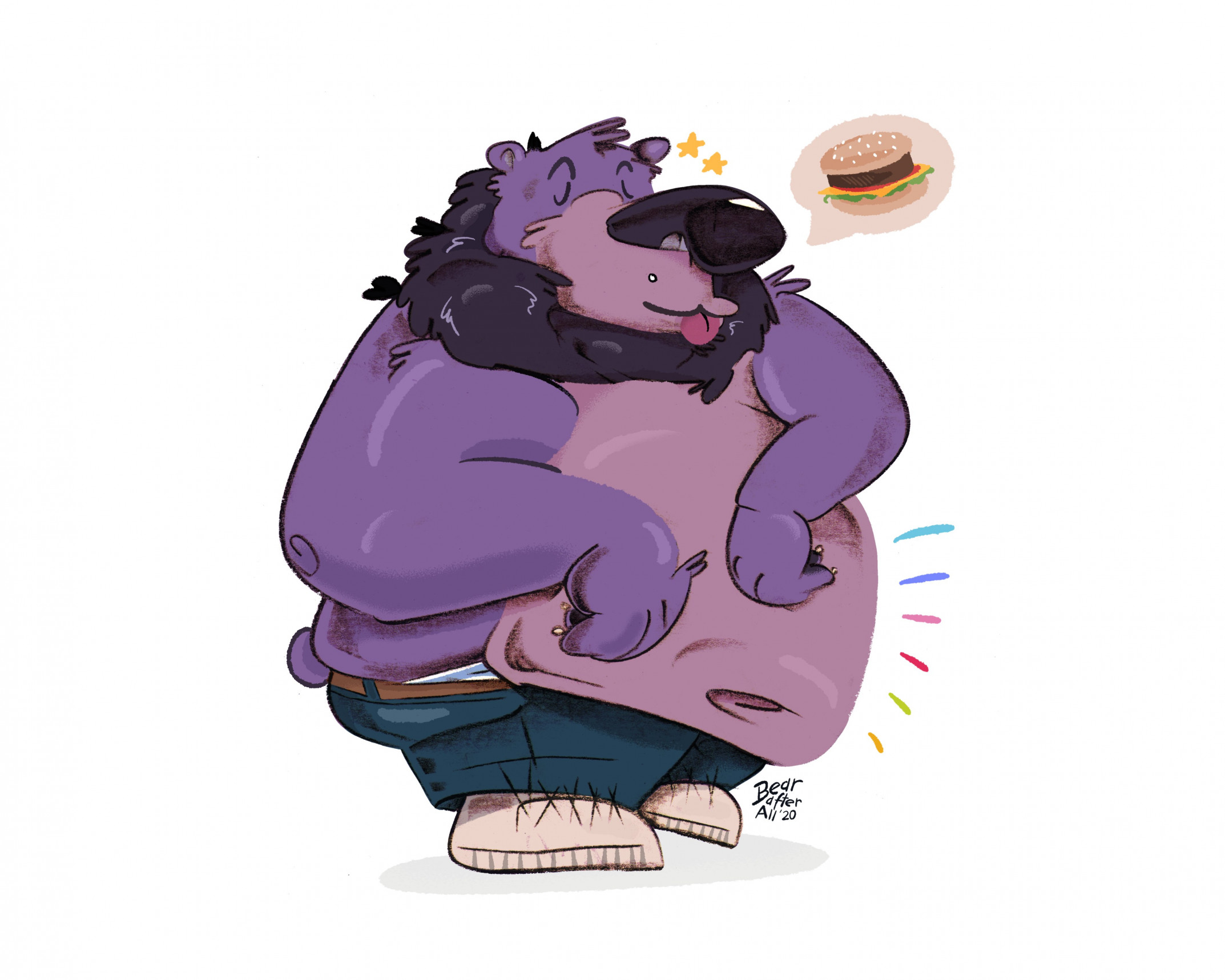 he want burg