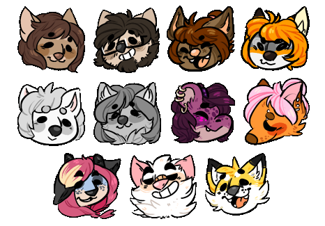 BITTY BITS - BATCH 8 by bearclops -- Fur Affinity [dot] net