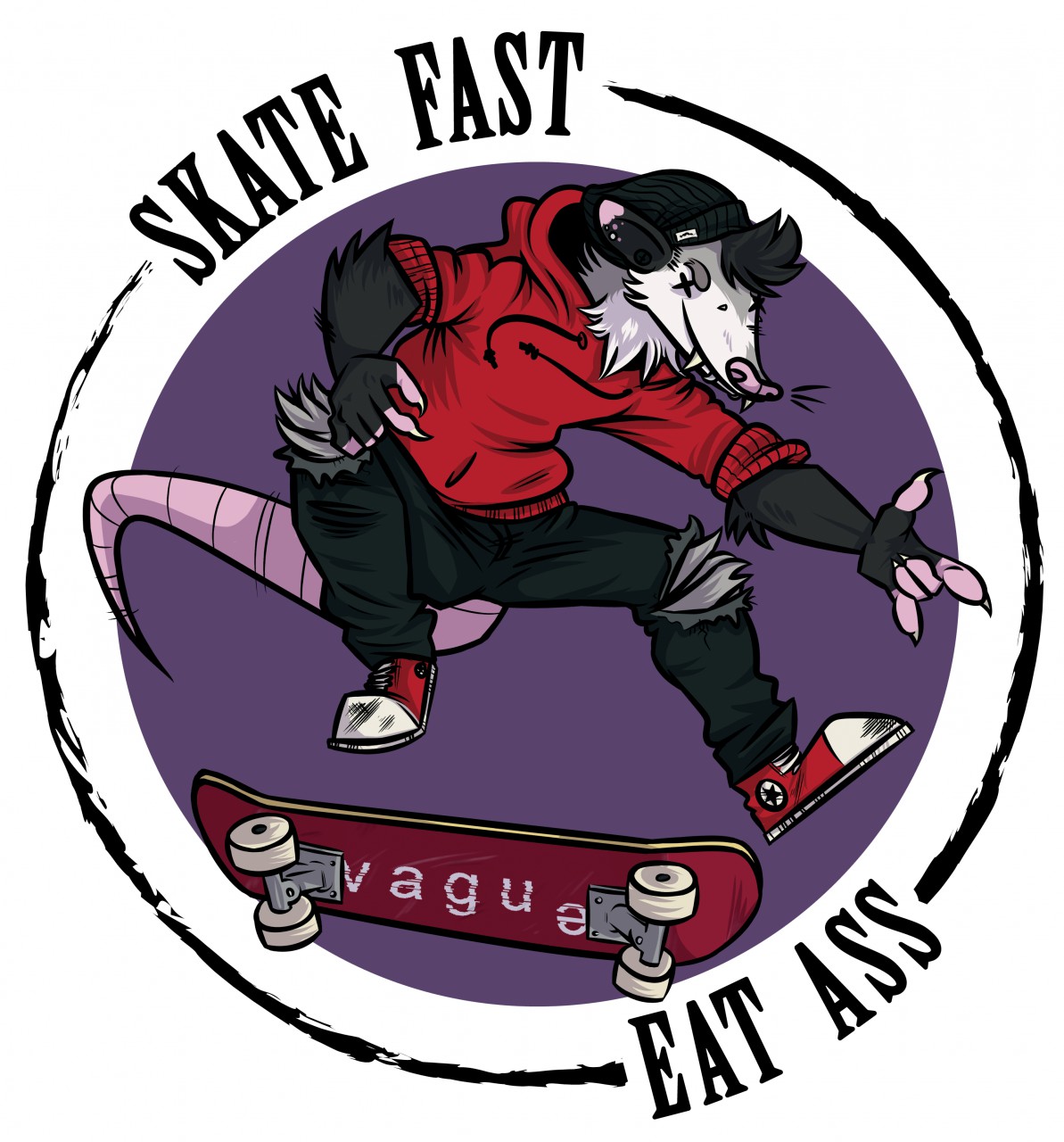 Fast eat ass skate skate fast