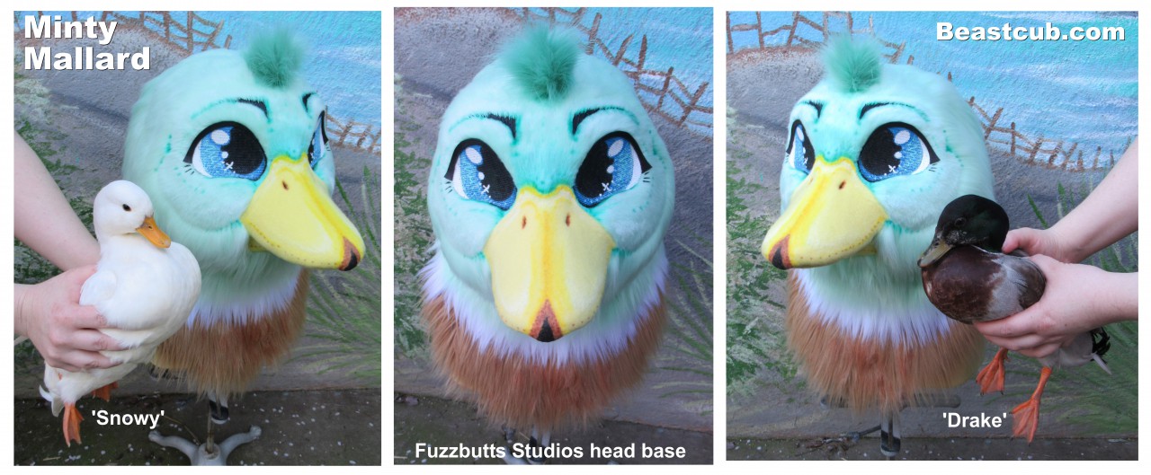 Fursuit Head fashion Tail Duck