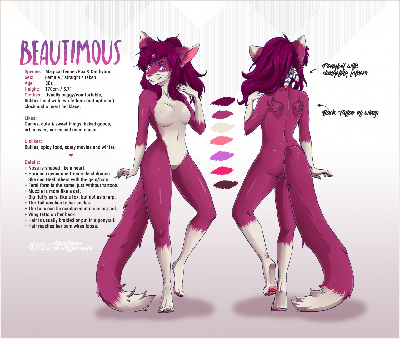 Beautimous Ref, by Roxy Hana by Beautimous -- Fur Affinity [dot] net