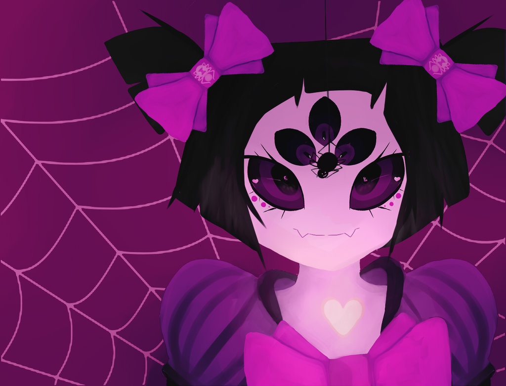 Digital Bust 11 24 18 Muffet Undertale By Bedsheetwalking Fur Affinity Dot Net