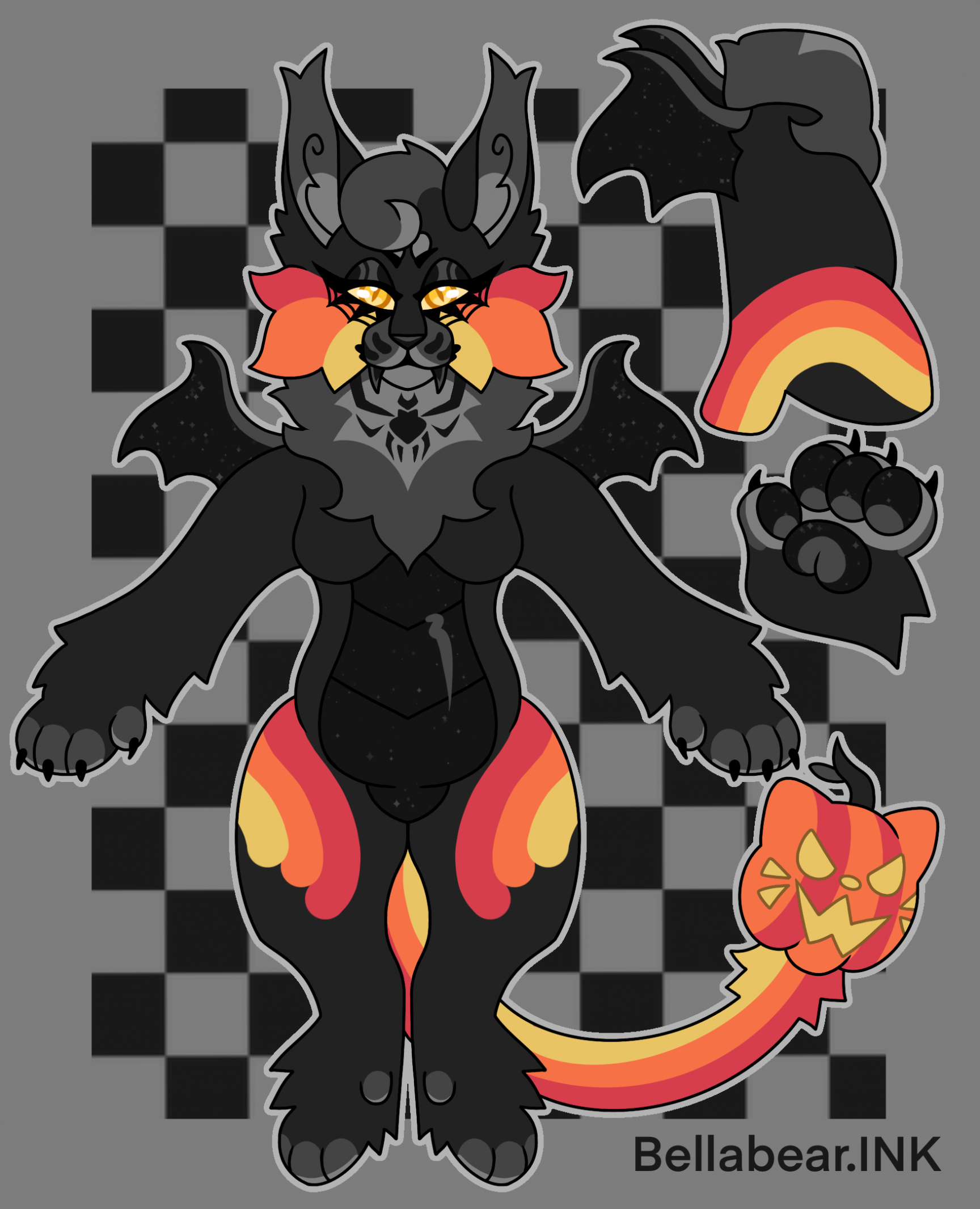 Spooky Season Sona! by Bellabearbear -- Fur Affinity [dot] net