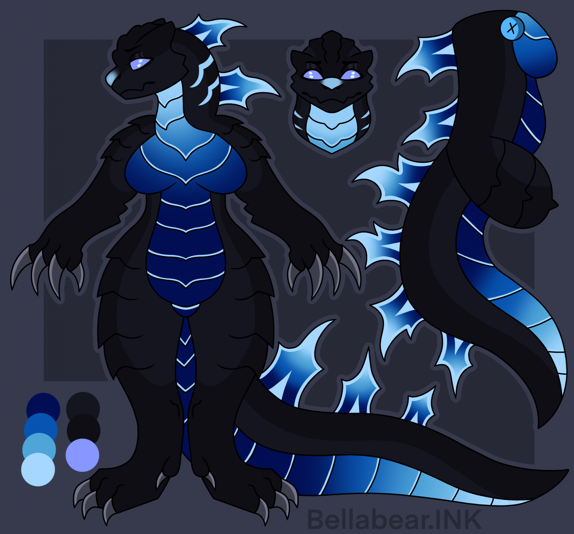 My Kaiju Sona! by Bellabearbear -- Fur Affinity [dot] net