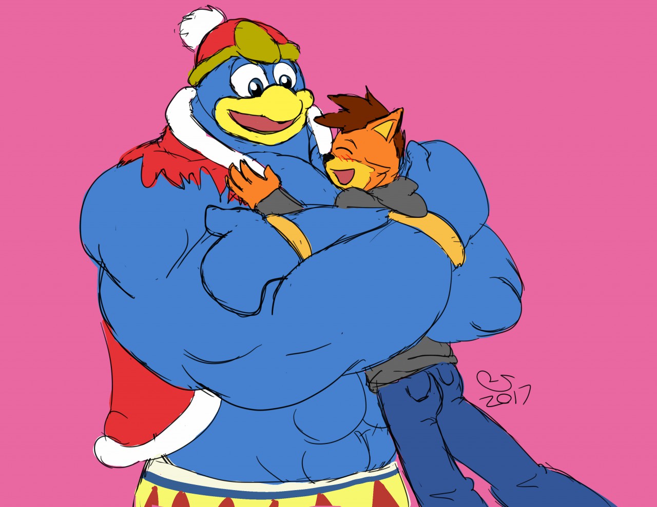 Ben and Dedede, Star Allies by CaseyLJones by BenBandicoot -- Fur Affinity  [dot] net