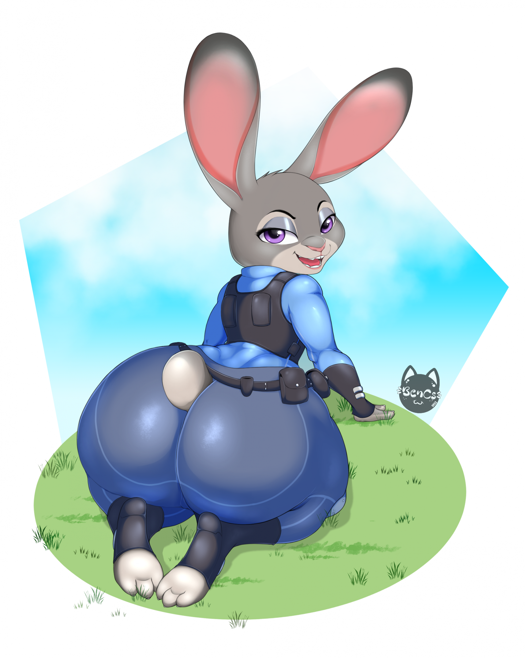 Judy Hopps🍑 by Bencs -- Fur Affinity [dot] net