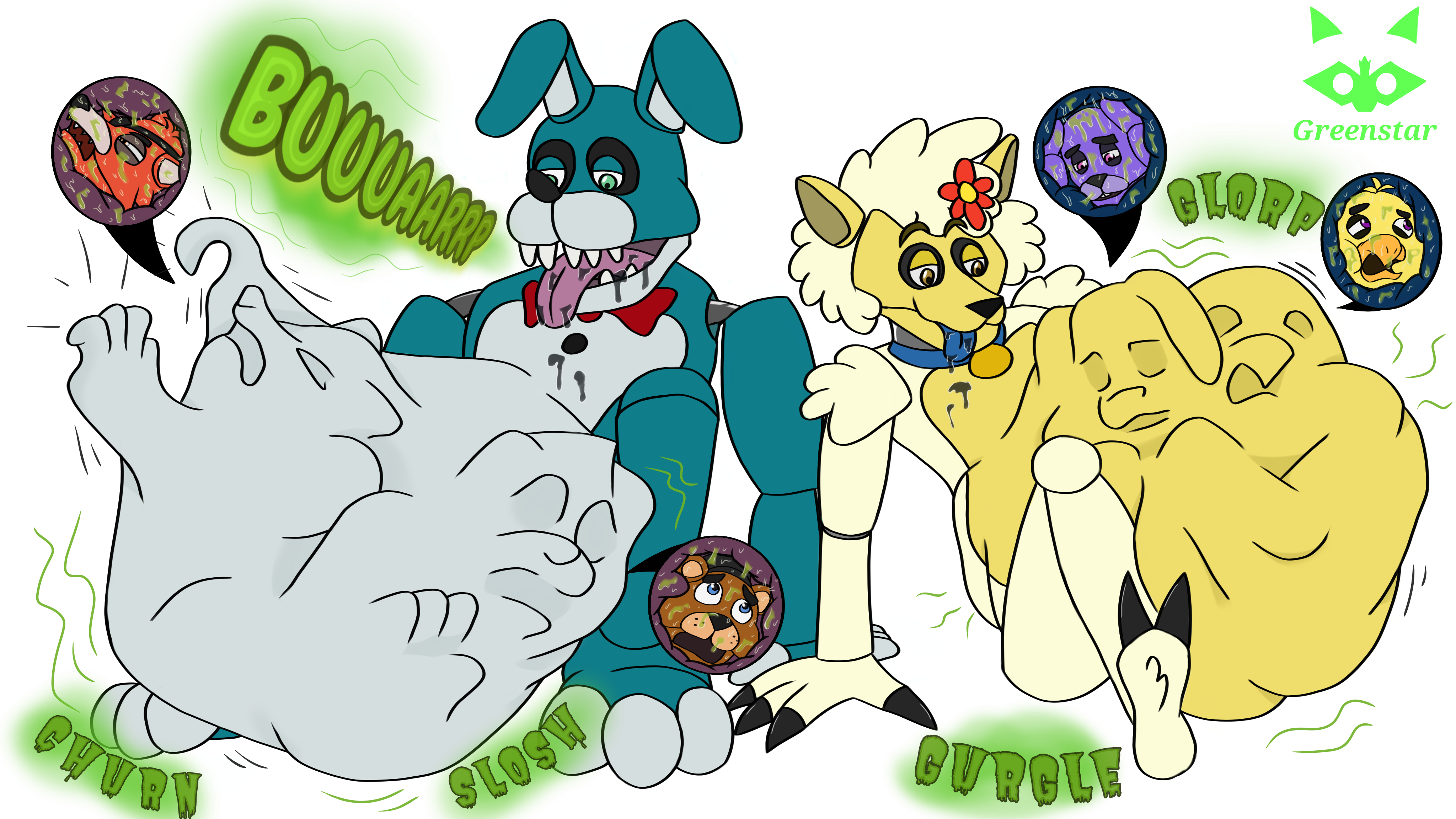 Bon x Sha [The Walten Files]  Fnaf drawings, Fnaf art, Cute art