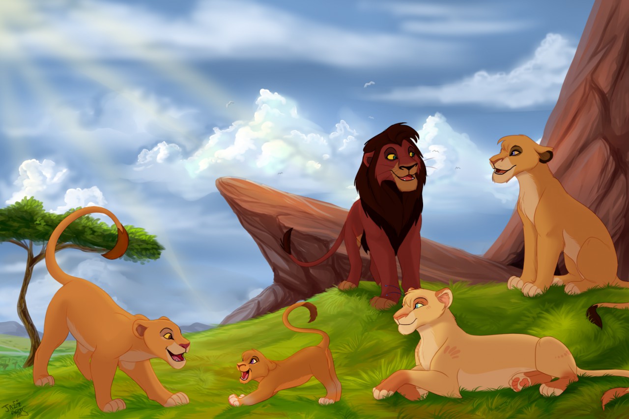 Король Лев 4 дети Кову и Киары