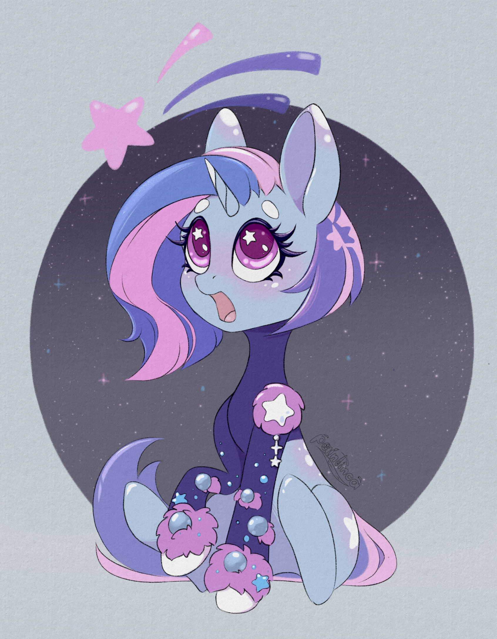 Chibi pony by BestHunter -- Fur Affinity [dot] net