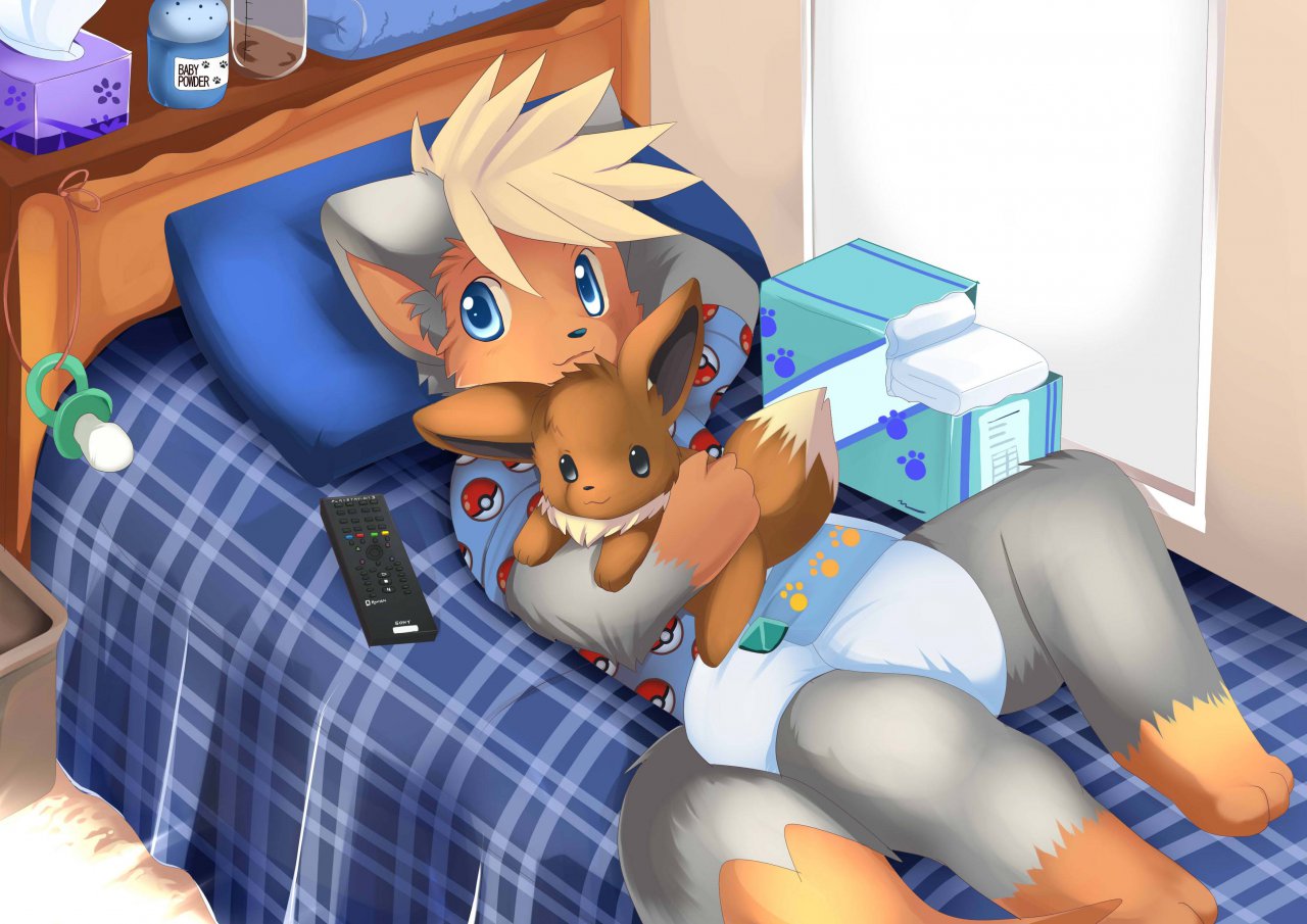 Male. cuddly. eevee. 