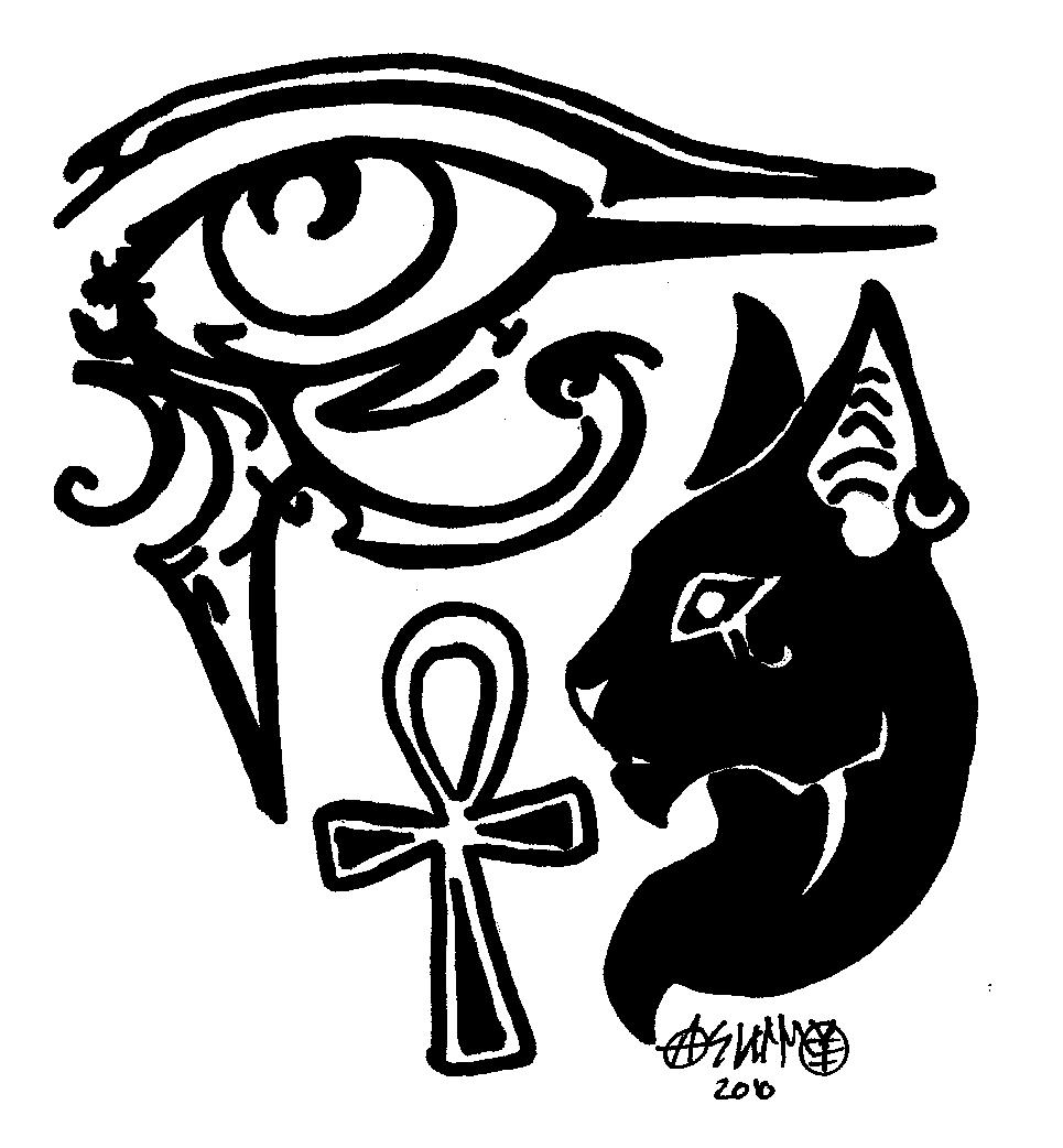Udjat Tattoo - Draft by BetrayedAnguish -- Fur Affinity [dot] net