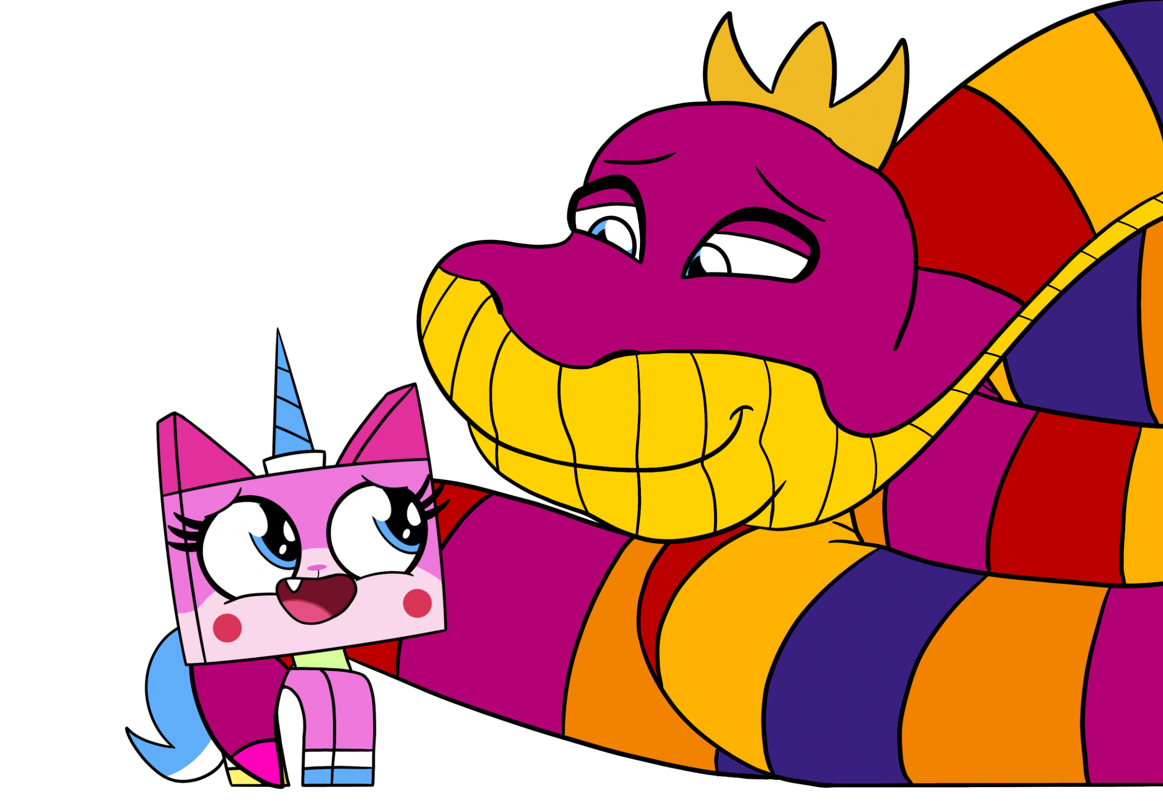 Unikitty und Benny