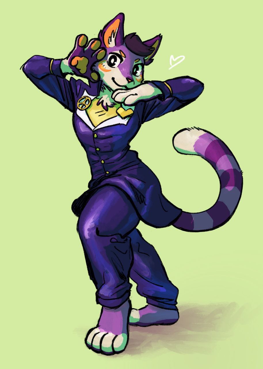 Jojo Pose by Mihalri -- Fur Affinity [dot] net