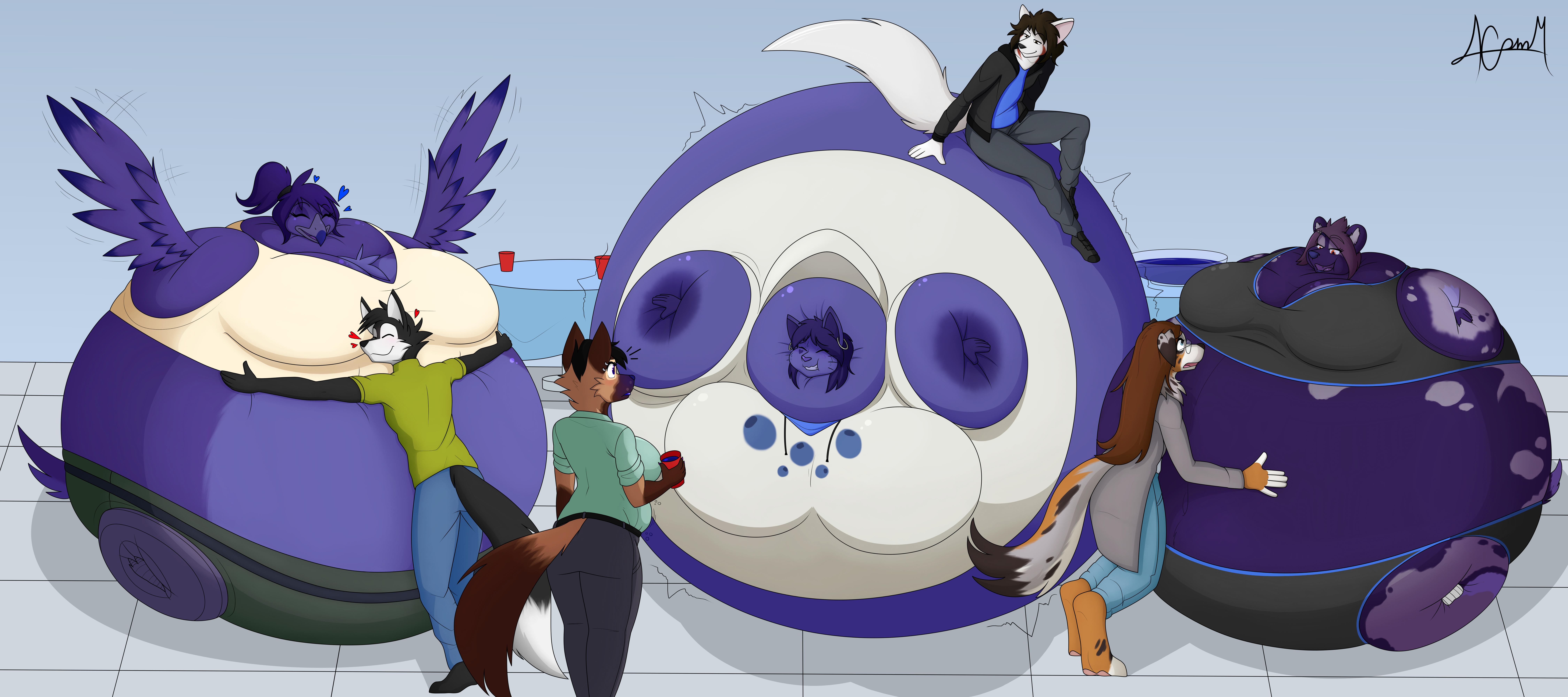 Lets Start, blueberry Inflation, juicing, Expansion, inflation, Blueberry,  fan Fiction, Juice, com, uniform