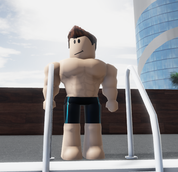 Stream roblox muscle man music