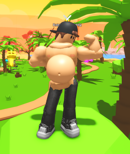 Roblox Muscular noob girl by OMChaos on DeviantArt