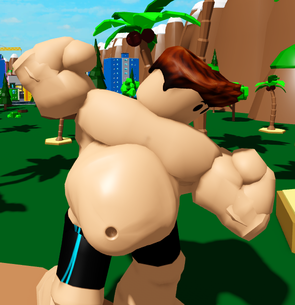 Roblox-muscle-man-j429fl58ar6is3p5 by xaviergodpackdude on DeviantArt